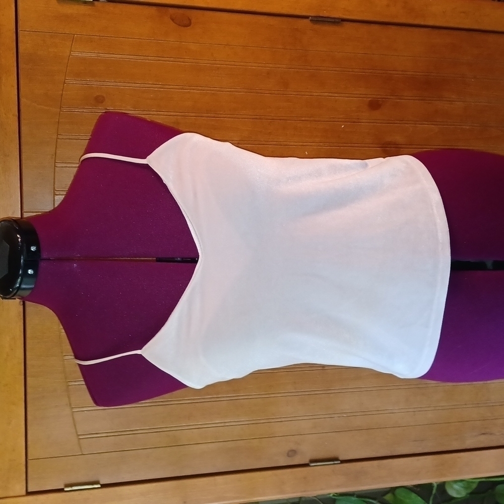 EXPRESS VELVETEEN CROPPED TOP